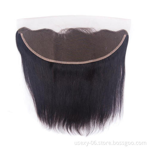 Cheap 13X4 Frontal Lace Closure Peruvian Human Hair